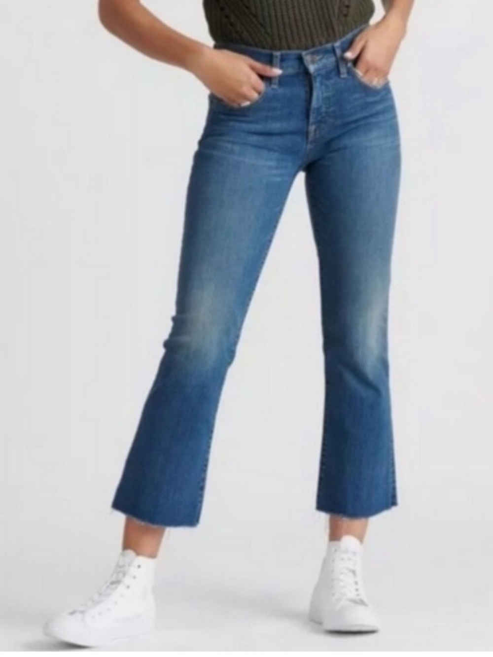 Lucky Brand Mid Rise Crop Mini Boot Ava